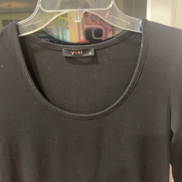 Yest Black Long Sleeve Stretchy Dress - Picture 3 of 8